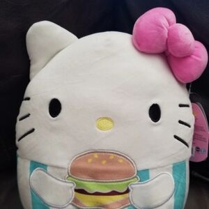 Hello Kitty White and Pink Stuffed Animal